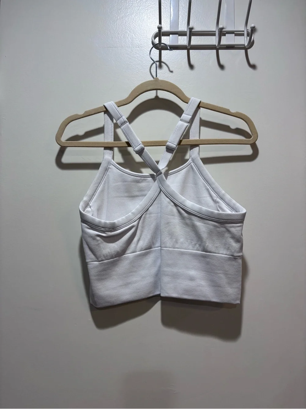 ALO Yoga Favorite ribbed-knit cropped tank top